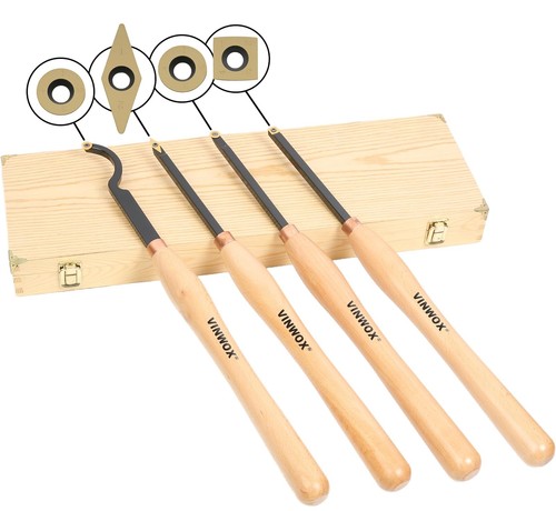 Set utensili tornio - tornio, legno